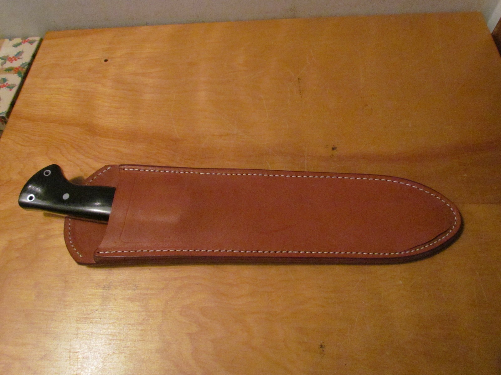 Bark River Knives JX5 Vengeful Black Canvas Scales 1 st Production Run