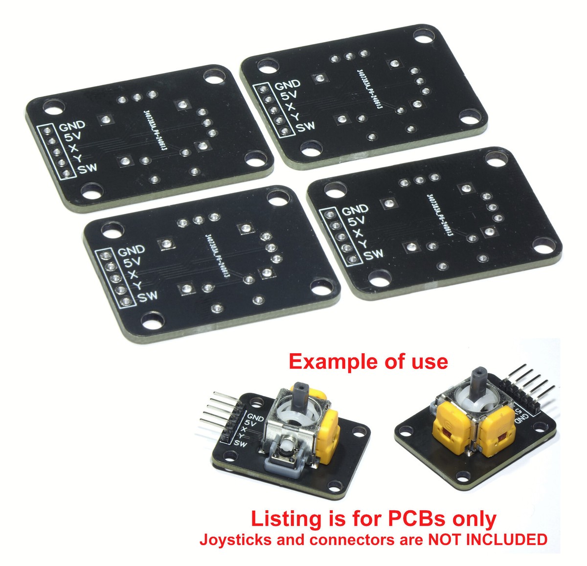 PS5 Hall Effect Joystick Module – 4 X Breakout PCBs - Arduino
