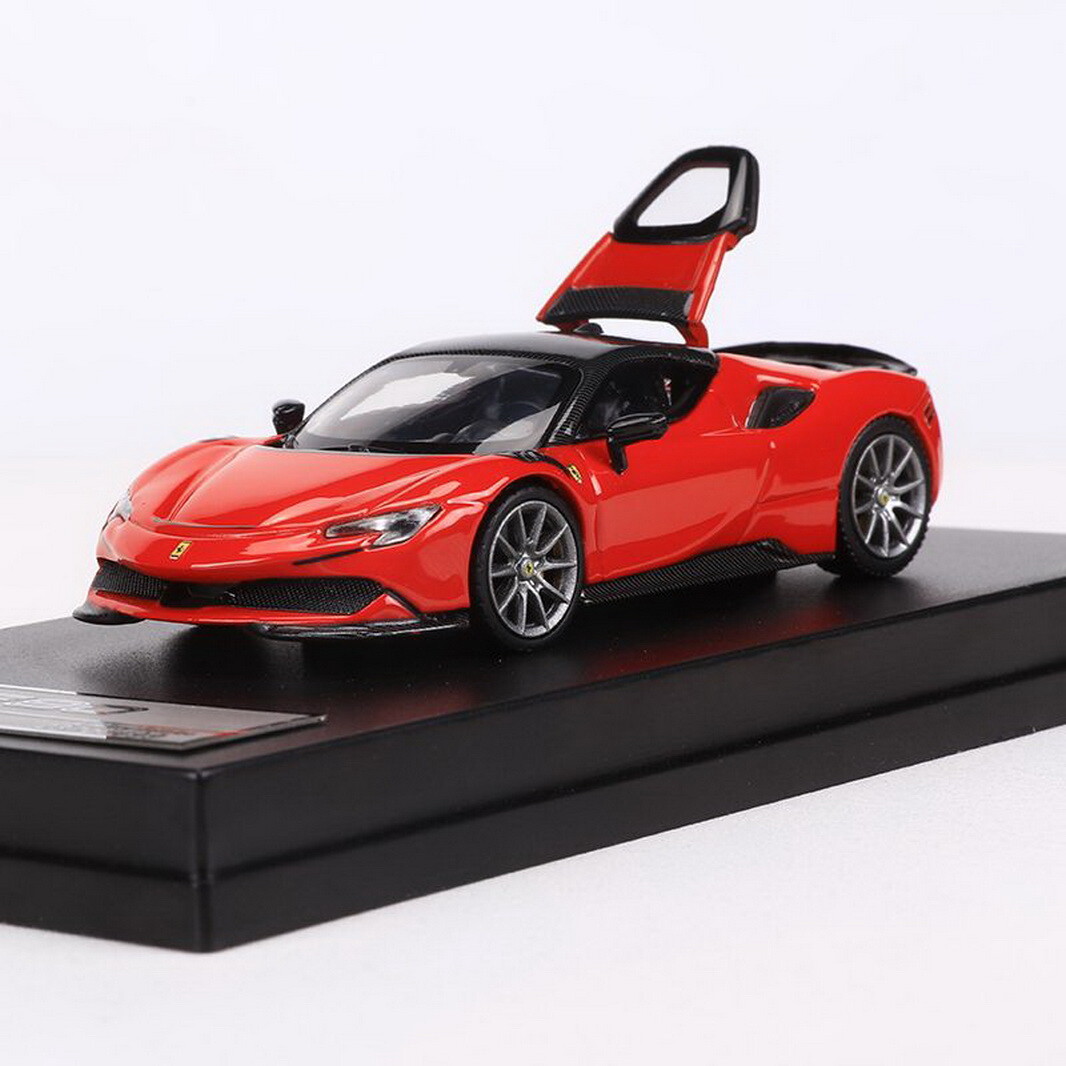 SH 1/64 Scale Ferrari SF90 Red Diecast Car Model Toy Collection NIB