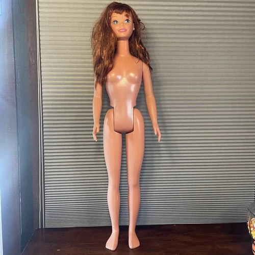 Vintage My Size BARBIE 3 Ft RED HAIR 1992 MATTEL