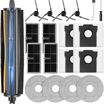 19 Pcs Tricut Brush Accessories Kit for Dreame X40 Ultra/X40 Master/L40 Ultra/Mo