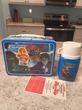 Fiambrera y termo Empire Strikes Back 1980 vintage sin usar sin precio de reserva como nuevo etiqueta de lonchera