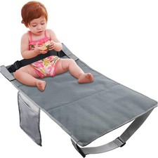 QISHENG - Toddler Travel Airplane Bed, Portable Soft Airplane Seat Extender, Ess
