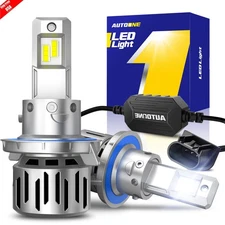 AUTOONE H13 LED Headlight Hi/Low Beam Bulb Canbus Kit 90000LM 6500K Ultra Bright