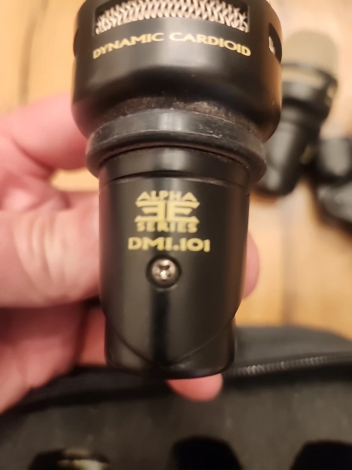  Equation Audio Drum 6 Mic Set DM.104.SLF, DMI.101  DMI102S Supercardioid TESTED - Image 4 of 4