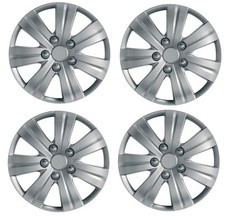 Set of 4 Wheel Trims Hub Caps 14" Covers fits Nissan Micra Almera Note Pixo