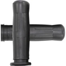 Avon OLD-69-BLK-FLY Old School Rubber Black Hand Grips for Electronic TBW