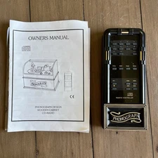 Replacement Remote For Compact Disc Digital Audio ~ Phonograph Design