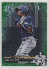 2017 Bowman Retail Green Shimmer Refractor 34/99 Luis Almanzar #BCP8 e6q