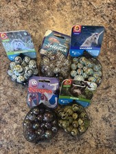 Lot Of 5 Vintage themed Mega Marble Net Bags Nos