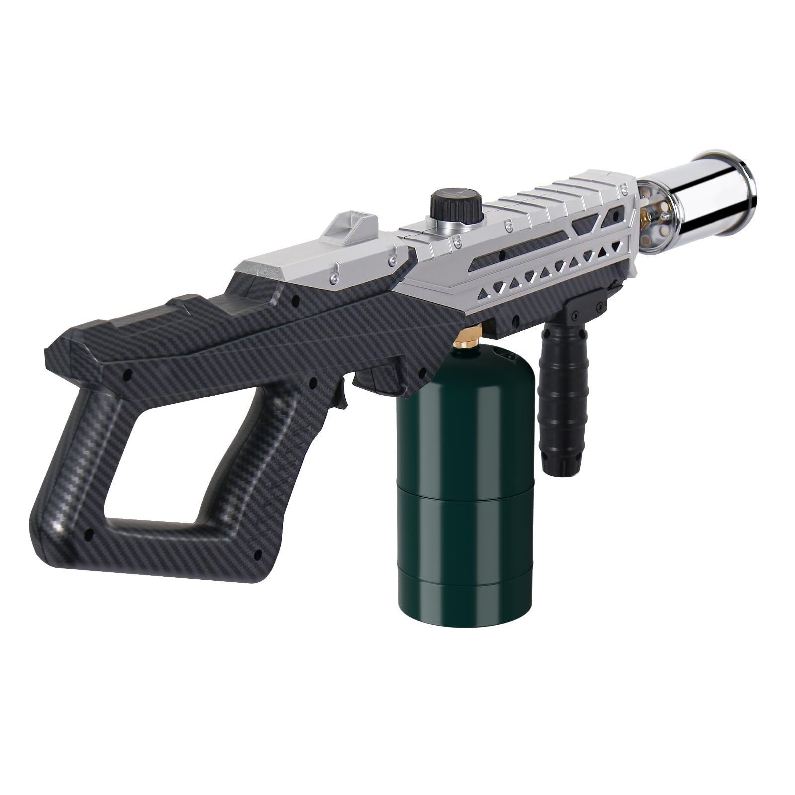 Propane Torch Head, Powerful Flame Thrower Gun, Adjustable Charcoal Lighter, ...