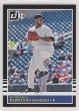 2019 Panini Donruss Retro 1985 Holo Back 18/99 Fernando Romero #207 m4h