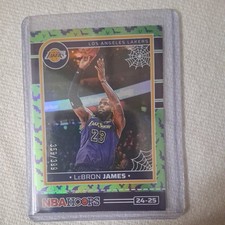 2024-25 Hoops Haunted Hoops #193 LeBron James Holo Bats #/399