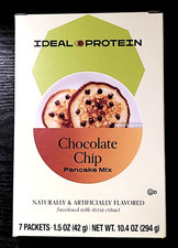 Ideal Protein Chocolate Chip Pancake Mix 1 Box 7 Servings BB 01/28 FREE SHIP
