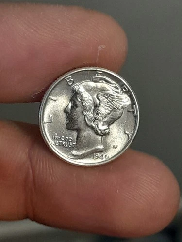 1940 Mercury Dime BU #2