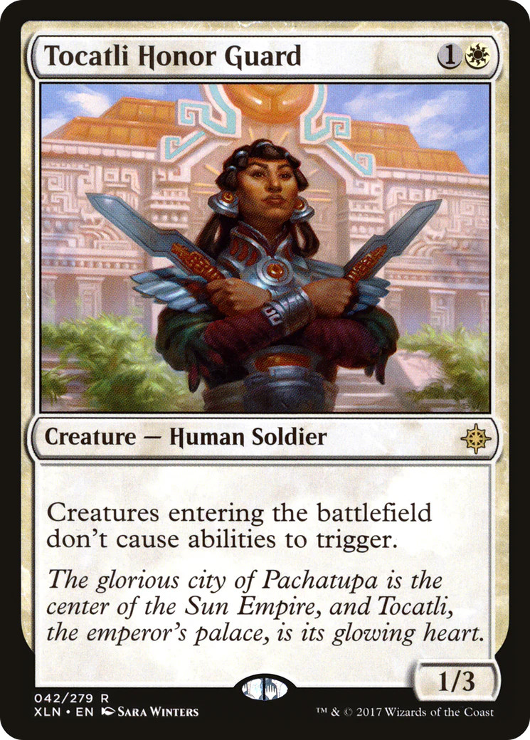 Tocatli Honor Guard [Ixalan] Magic MTG