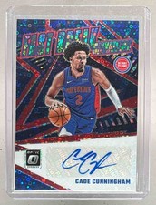 Cade Cunningham 2023 Panini Donruss Optic #FBS-CUN Fast Break Signatures Auto