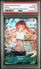 ナミ CHAMPIONSHIP 25-26 Top Player プロモ Nami [Championship 25-26 Top Player] OP10-033 Prices | One Piece