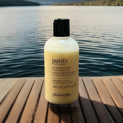 NEW Philosophy Purity Made Simple One-Step Facial Cleanser 240 mL / 8 oz