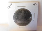 1877 Seated Liberty Half Dollar 90% Silver US COIN