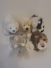 Lot of Five Ganz Webkinz Stuffed Animals No Codes #4