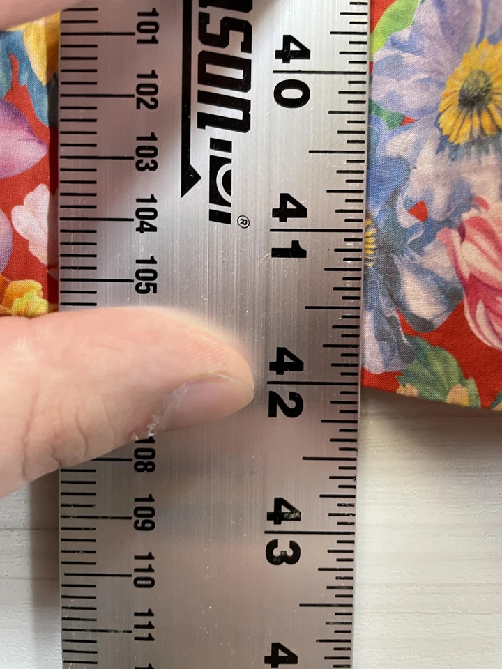 Vestido para mujer Antonio Melani 4 rojo floral sin mangas funda forrada de algodón Foto 4 de 4