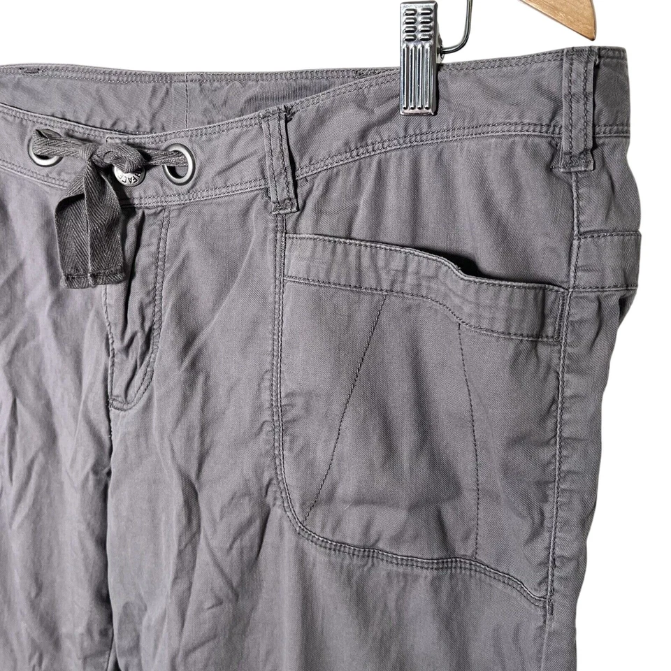 Pantalones cargo The North Face para mujer talla 16 gris dobladillo enrollable UPF 30 Adventure Foto 4 de 4