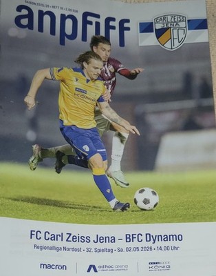 2025/26 Reg Nord Ost FC Carl-Zeiss-Jena - BFC Dynamo Berlin 
