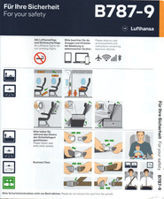 # Safety Card - Lufthansa -