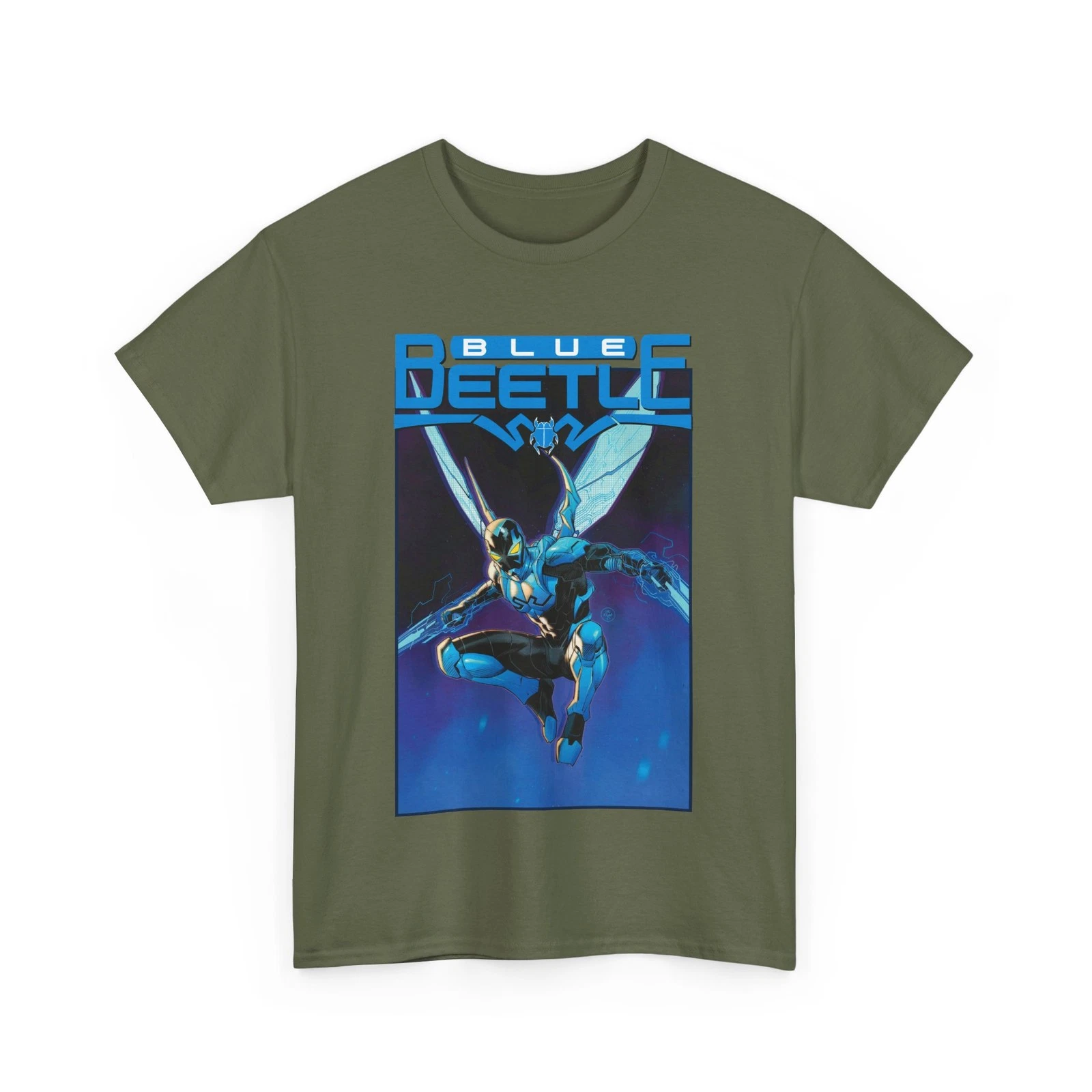 Blue Beetle T-Shirt - Dan Mora Art - Jaime Reyes - DC Comics