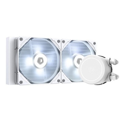 ID-COOLING FROSTFLOW X 240 SNOW CPU Wasserkühler AIO Flüssigkeitskühler 240mm weiß