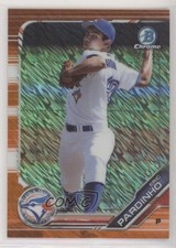 2019 Bowman Chrome Prospects Orange Shimmer Refractor 4/25 Eric Pardinho 7m3