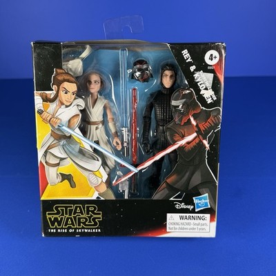 Star Wars Galaxy of Adventures Rey and Supreme Leader Kylo Action Figures NEW
