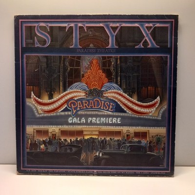 VINYL LP : STYX - Paradise Theatre - FOC + LASER ETCHED - 1981 A&M Records