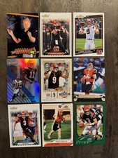 1997–2006 Bengals QB Lot Palmer Inserts Kitna Esiason Score UD