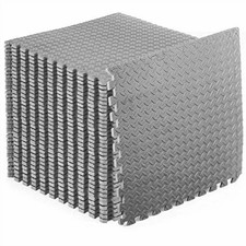 24/48pcs Puzzle Exercise Mat, 0.39" Thick EVA Foam Interlocking Tiles,11.81Sq Ft