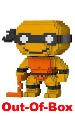 Funko Pop! Out-Of-Box Michelangelo (8-Bit Neon, TMNT) 07 - Funko Shop Exclusive