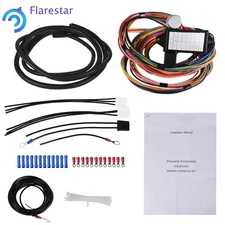 14 Circuit Wire Harness 14 Fuse 12v For Street Hot Rat Muscle Rod Wiring New