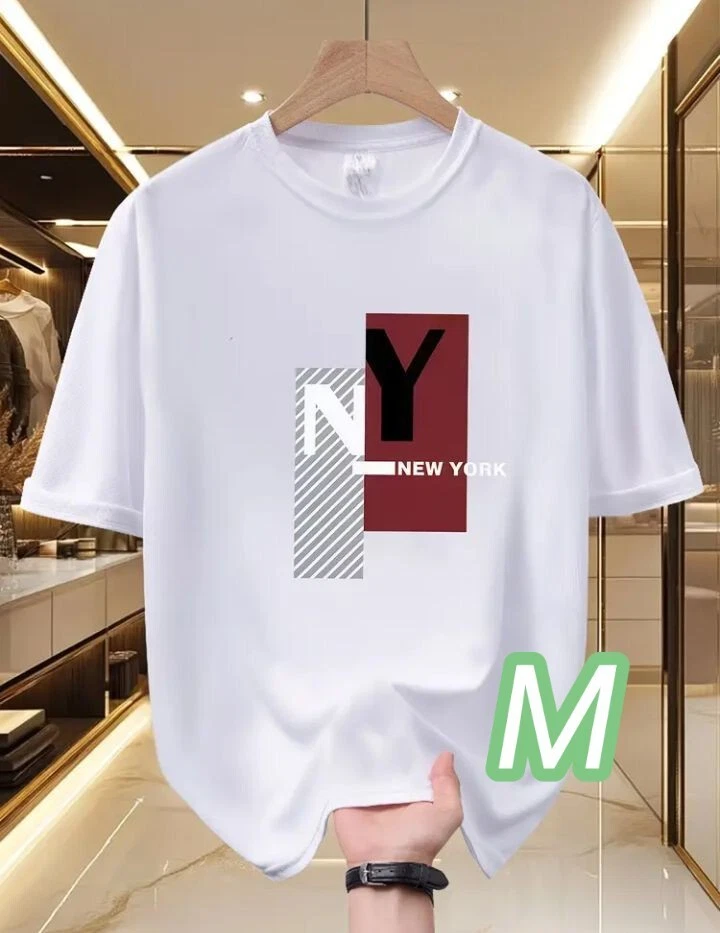 Dry T White size M N.Y quick drying breathable material Size Minimal print T
