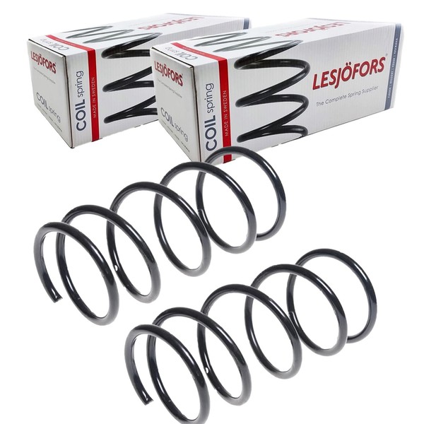 2X LesjÖFors Fahrwerksfedern Satz Vorne Passend FÜR Nissan Pixo Links+Rechts |-image