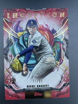 2025 Topps Inception Roki Sasaki /99 RC