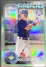 2024 Topps Pro Debut - Chrome Carson Roccaforte #PDC-71 Refractor /99 (RC)