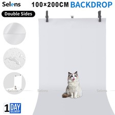 1m*2m Photo Backdrop Paper Photography White Waterproof PVC Background Studio