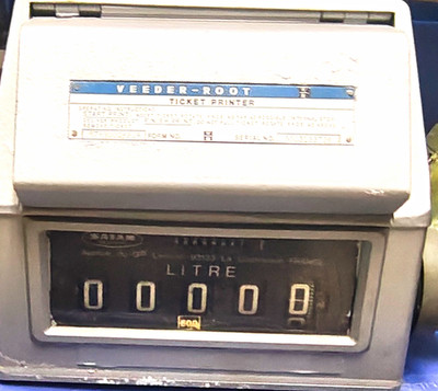 VEEDER-ROOT Durchflussmesser mit Literanzeige & Ticket Printer SATAM