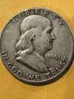 1951 Franklin Half Dollar Silver