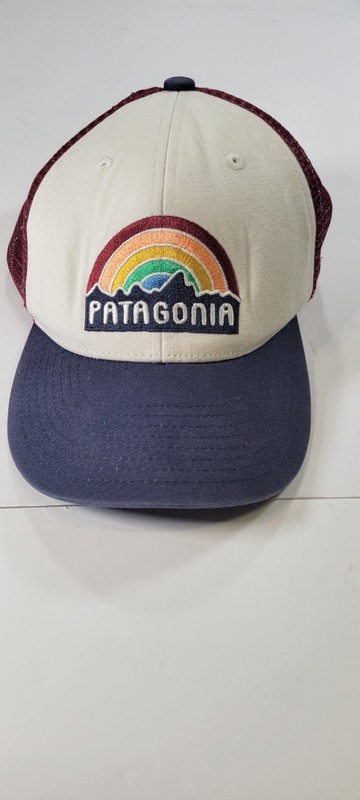 Patagonia Hat Cap SnapBack Mens Mesh Trucker Baseball Rainbow 
