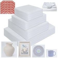 350 Pcs Dish Packing Supplies for Moving, 250 Cushion Foam Pouches 4 Sizes 16...