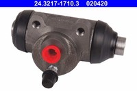 ATE Radbremszylinder 24.3217-1710.3 FüR Dacia Renault Logan Clio Sandero Thalia