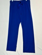 FIGS Scrubs Scrub Buttoms Pants Size Medium Technical Collection Royal Blue