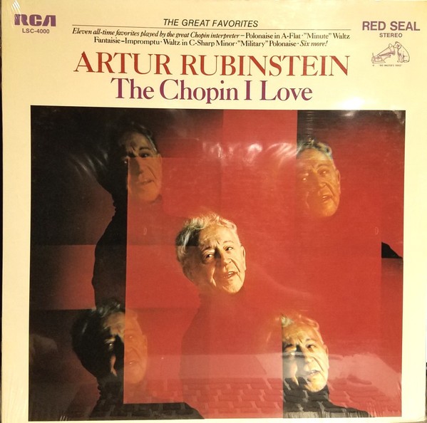 Frederic Chopin, Arthur Rubinstein - The Chopin I Love RCA Red Seal LSC-4000 LP,